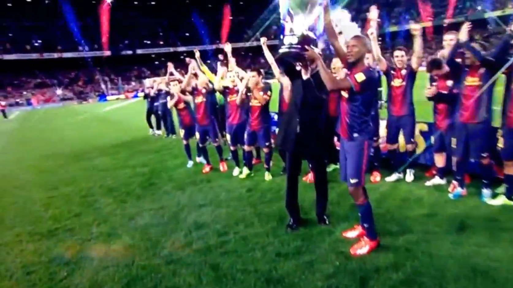 Alex Song, Ligatitel, Eric Abidal, Carles Puyol, Barcelona
